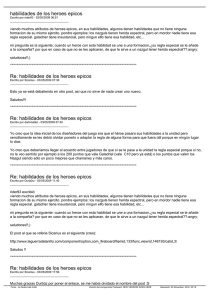 habilidades de los heroes epicos Re: habilidades de lo