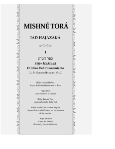 mishné torá - Librería Judaica