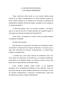 EL SISTEMA PROTECCIONISTA Y LOS BUQUES AMERICANOS