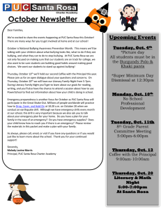 October Newsletter