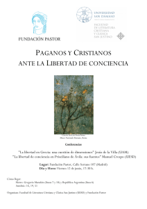 paganos y cristianos ante la libertad de conciencia