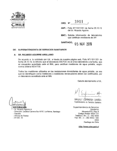 J - Superintendencia de Servicios Sanitarios