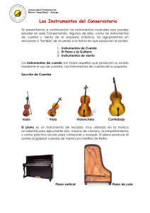 Los Instrumentos del Conservatorio