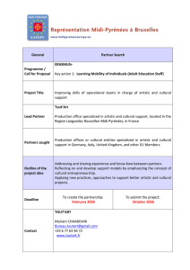 General Partner Search Programme / Call for Proposal ERASMUS+