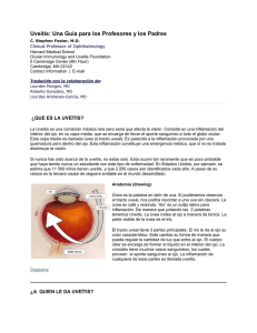 Uveítis: Una Guía para los Profesores y los Padres