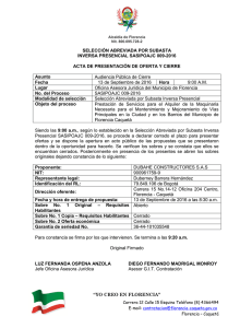 selección abreviada por subasta inversa presencial sasipoajc 009