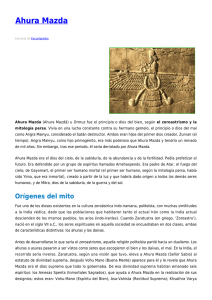 Ahura Mazda - Escuelapedia