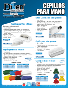 cepillos para mano - Diken International