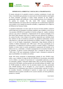 Asociación Asociación Trashumancia y Naturaleza Concejo de la
