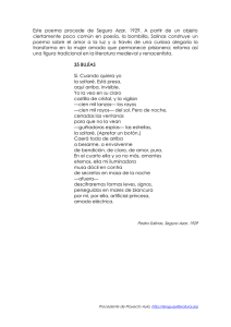 Este poema procede de Seguro Azar, 1929. A partir