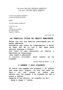 5 de Junio: DIA DL MEDIOA MBIENTE