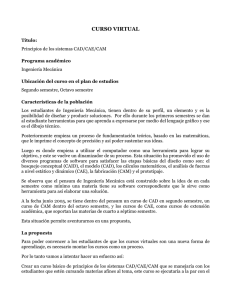 CAD/CAM/CAE/CIM: Conceptos Fundamentales y Tendencias