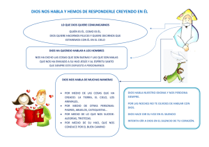 Dios nos habla: Creer y responder