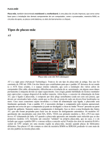 Tipos de placas-mãe