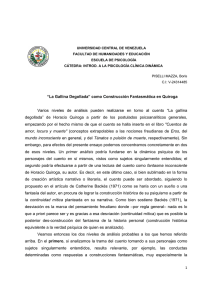 Análisis Psicoanalítico de 'La Gallina Degollada' de Quiroga