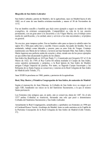 Biografía de San Isidro Labrador