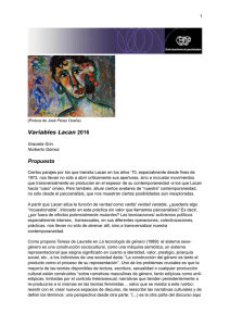 Variables Lacan 2016 Gomez Grin