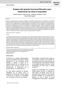 Bionator para Clase II Esqueletal: Caso Clínico Ortodoncia