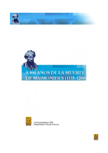 800 anos maimonides