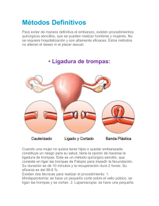 Métodos Definitivos