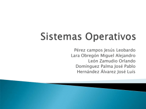 Sistemas Operativos