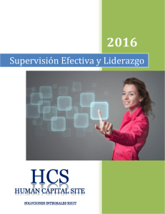 Supervisión Efectiva y Liderazgo