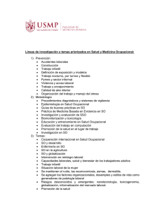 Líneas de investigación y temas priorizados en Salud y Medicina