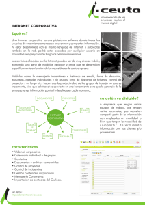 INTRANET CORPORATIVA ¿qué es? ¿a quién va dirigido