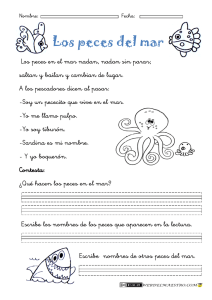 Los peces del mar