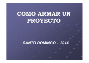 COMO ARMAR UN PROYECTO
