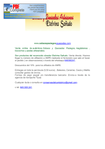 www.sobaospasiegosyquesadas.com Venta online de auténticos