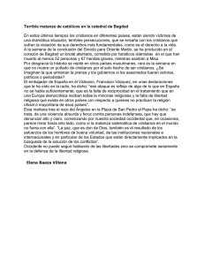 Terrible matanza de católicos en la catedral de