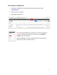 Como ingresar a Google Drive - eat