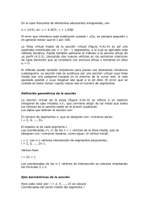 En el caso frecuente de elementos adyacentes ortogonales, con α
