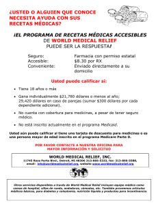 Traduccion World Medical Relief