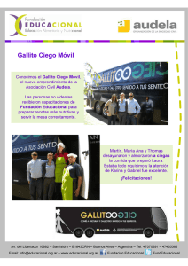 Gallito Ciego Móvil - Fundación Educacional