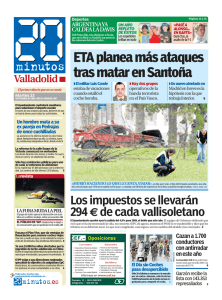 ETA planea más ataques tras matar en Santoña