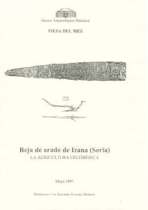 Reja de arado de Izana (Soria)
