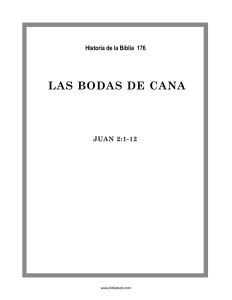 LAS BODAS DE CANA