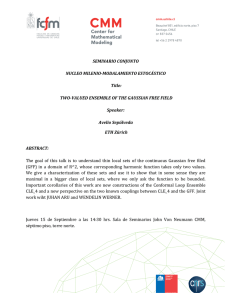 TWO-VALUED ENSEMBLE OF THE GAUSSIAN FREE FIELD