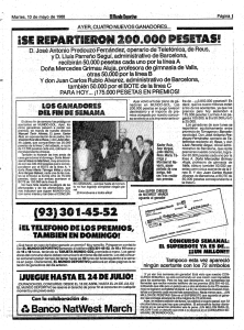 ¡se repartieron 200.000 pesetas! (9`3oi4552