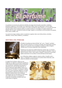 HISTORIA DEL PERFUME