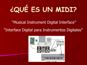 ¿QUÉ ES UN MIDI?