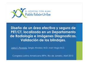 Diseño de un área efectiva y segura de PET/CT