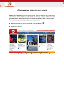 CÓMO INGRESAR A MEDIOS EDUCATIVOS