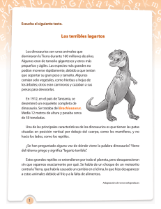 Dinosaurios: Un Texto Educativo para Niños