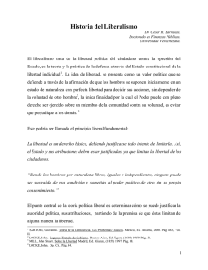 Historia del Liberalismo: Teoría y Evolución Política
