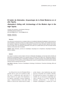 El batán de Abánades. Arqueología de la Edad Moderna en el alto