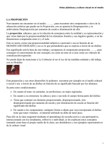 la proporción