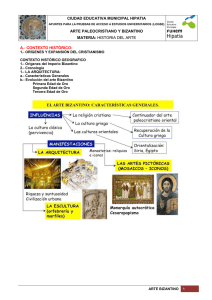 TEMA 05 ARTE Bizantino. Curso 2015
